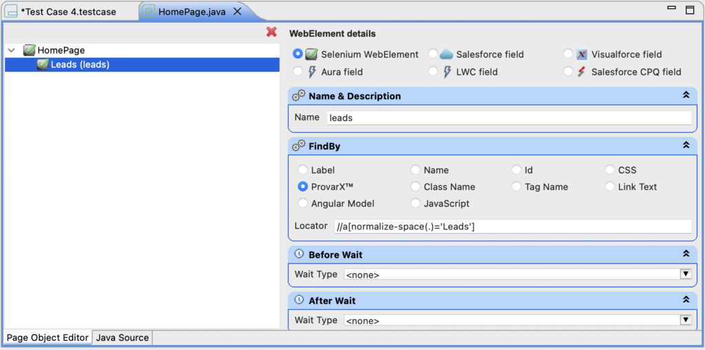 Mapping Non-Salesforce Fields | Provar Documentation