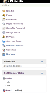 On your Jenkins home page, select New Item to create a new project and then select Pipeline.