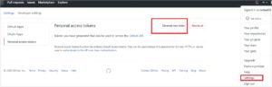 generate a new token to trigger remote workflows in GitHub actions