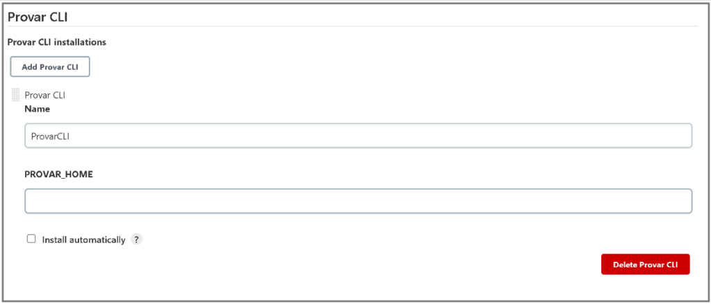 Provar Jenkins Plugin | Provar Documentation