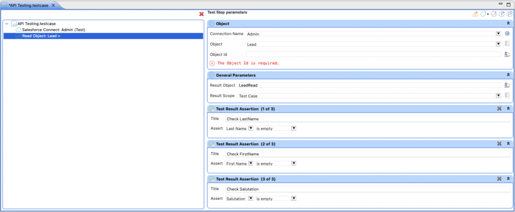Salesforce API Testing | Provar Documentation