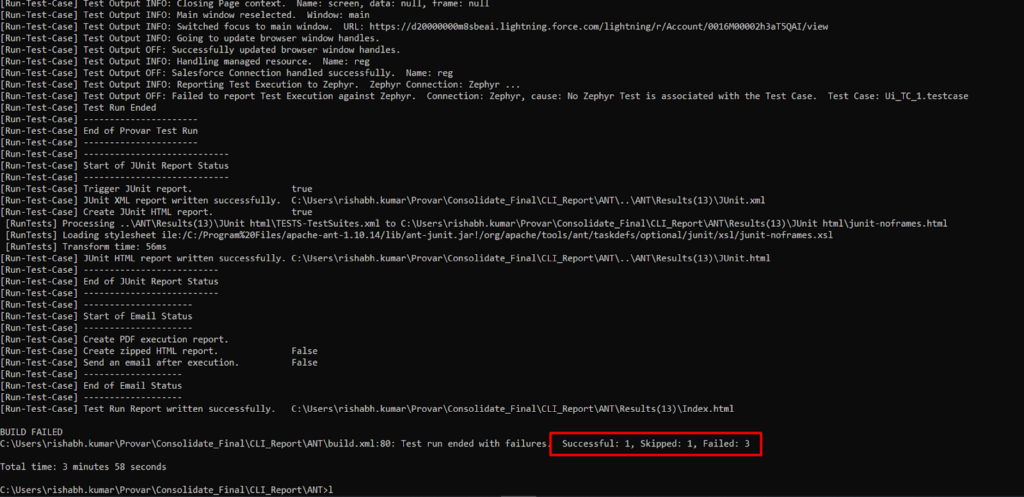 Consolidating Multiple Test Execution Reports | Provar Documentation