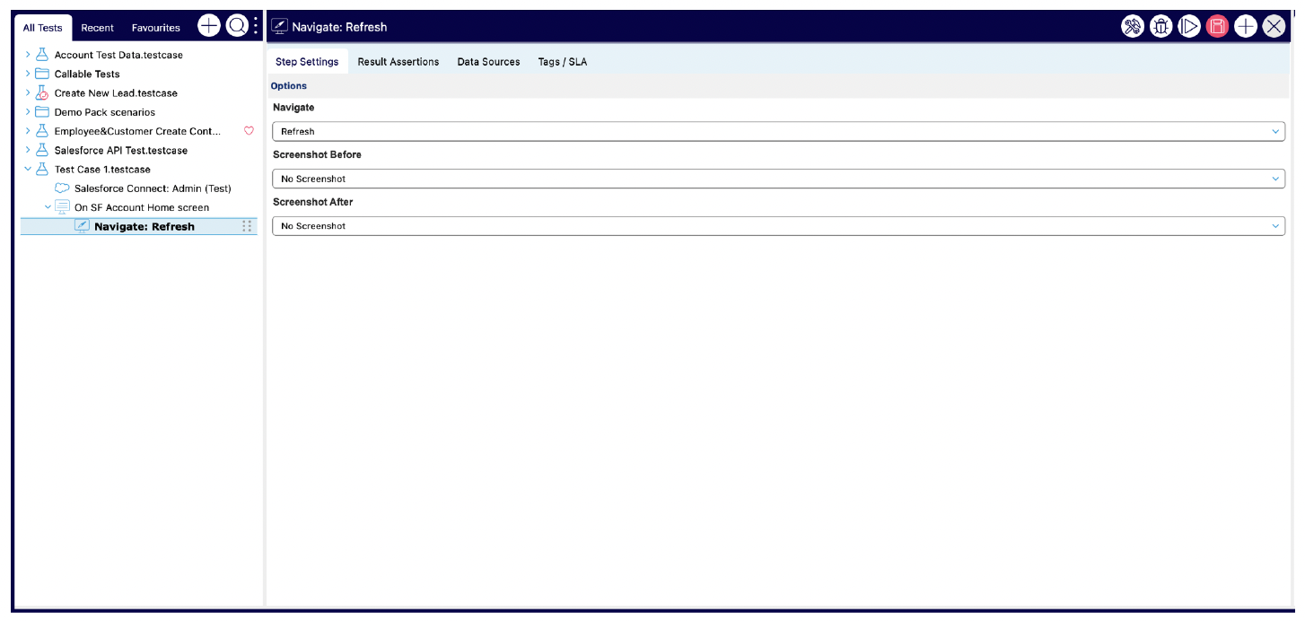 Automation V3: UI Navigate | Provar Documentation