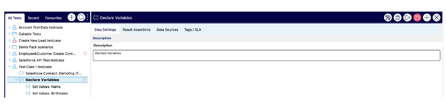 Automation V3: Group Steps Test Step | Provar Documentation