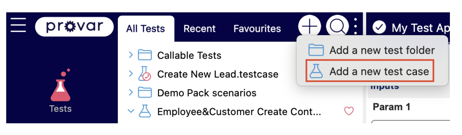 Automation V3: Setup and Teardown Test Cases | Provar Documentation