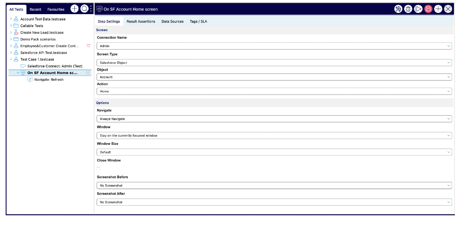 Automation V3: UI On Screen | Provar Documentation